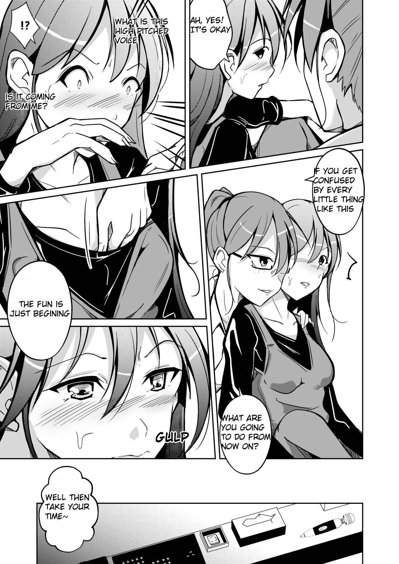 Hentai Manga Comic-Him and Her Captivated by the body of the opposite sex-Read-14